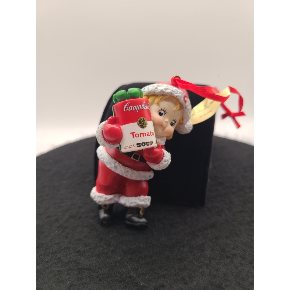 Danbury Mint Campbell's Soup Kids Soup For Santa Ornament No Box